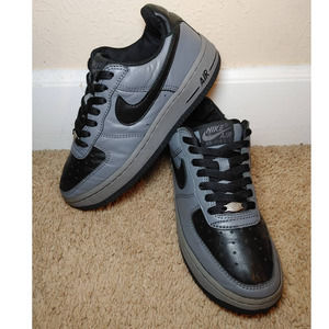 Nike Air Force 1 Low GS 306291-002 gray/black Youth size 5Y
